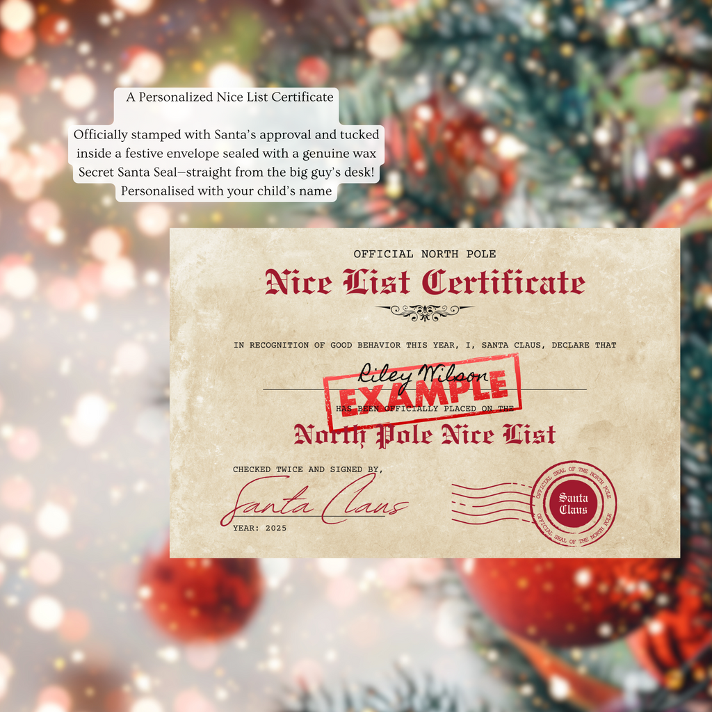 Santa’s Magical Letter Package - For 1 Very Special Child