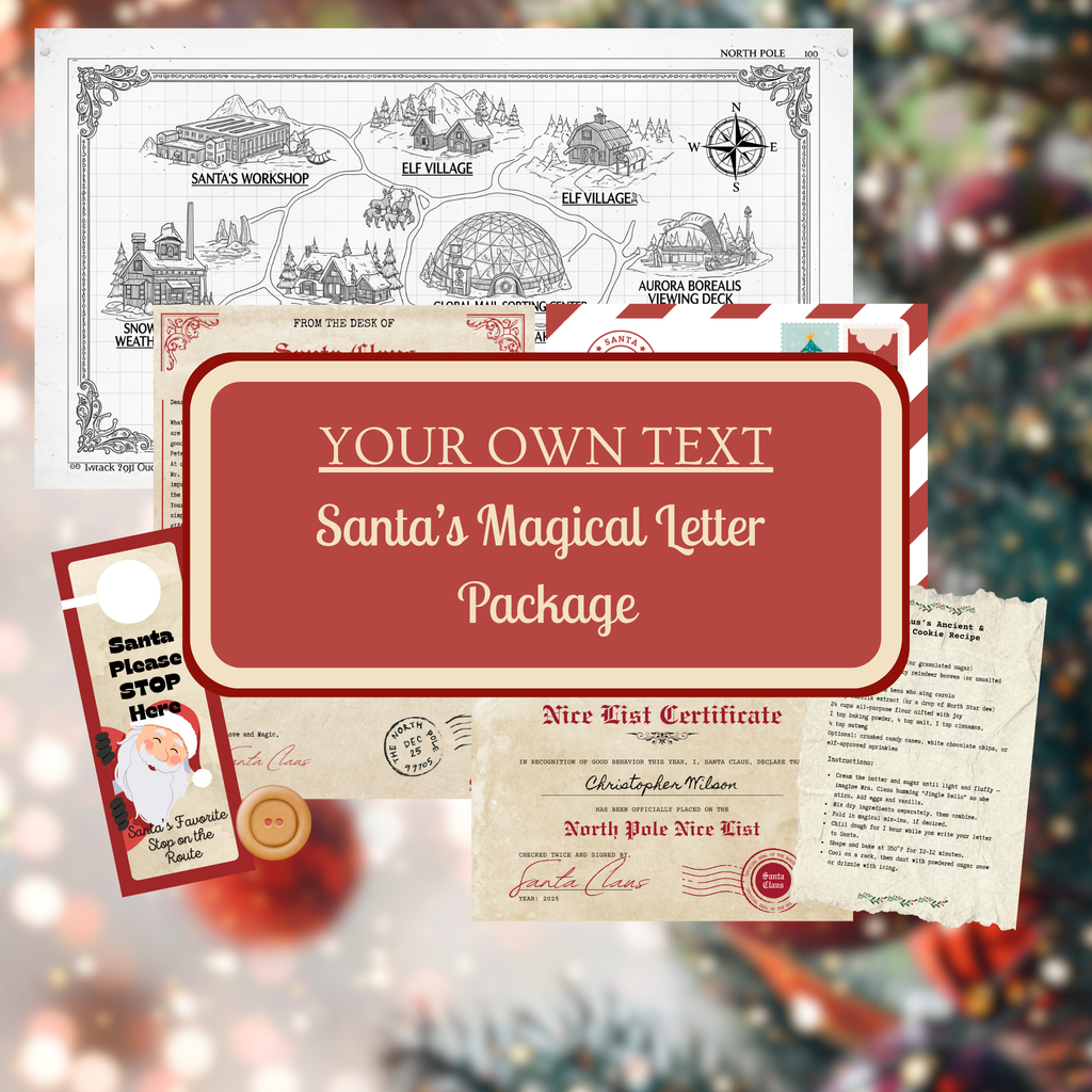 Your Own Text - Santa’s Magical Letter Package