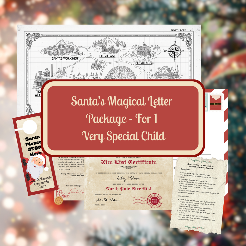 Santa’s Magical Letter Package - For 1 Very Special Child