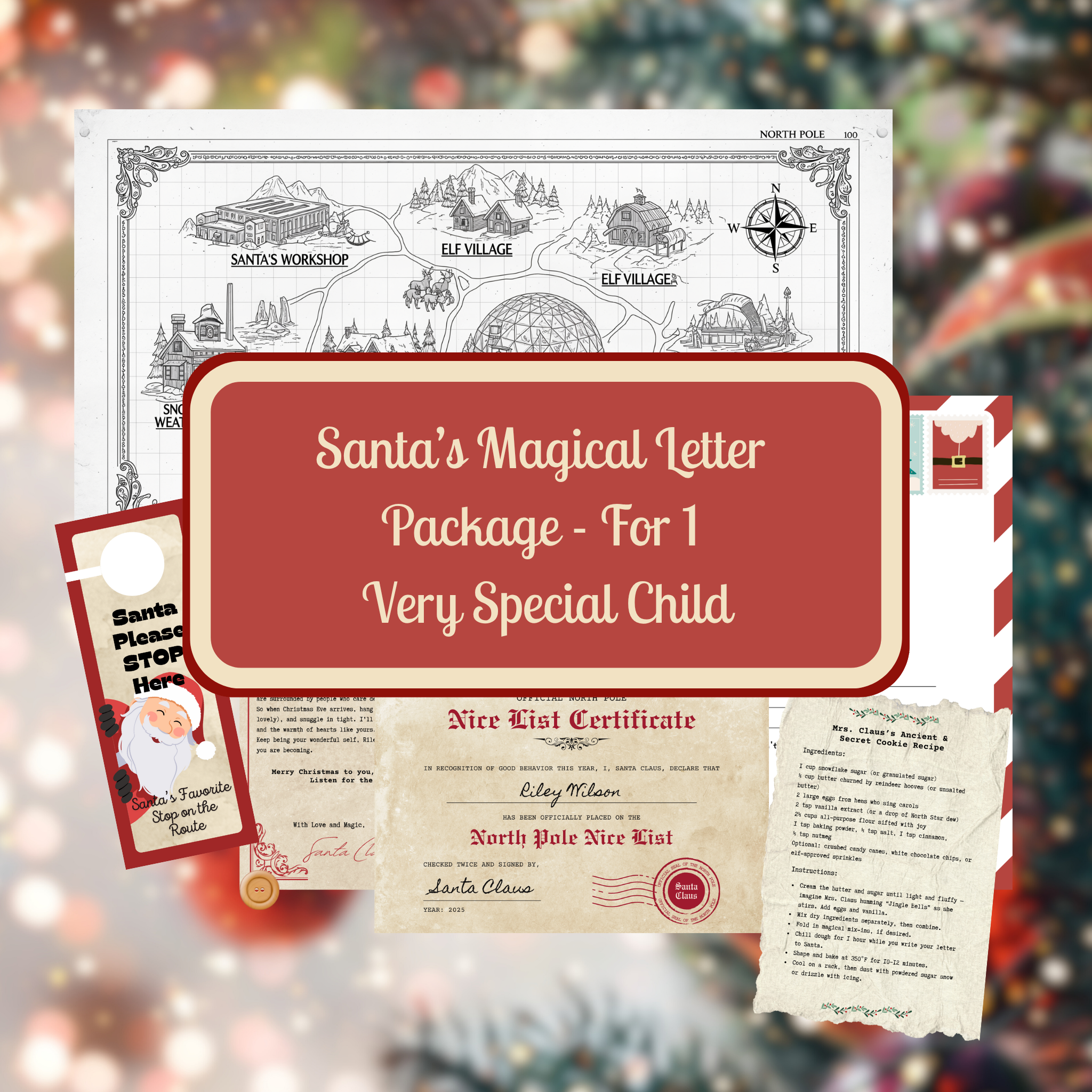 Santa’s Magical Letter Package - For 1 Very Special Child