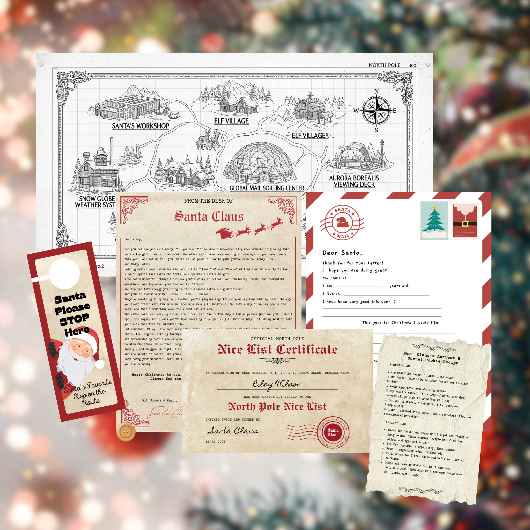 Santa’s Magical Letter Package - For 1 Very Special Child