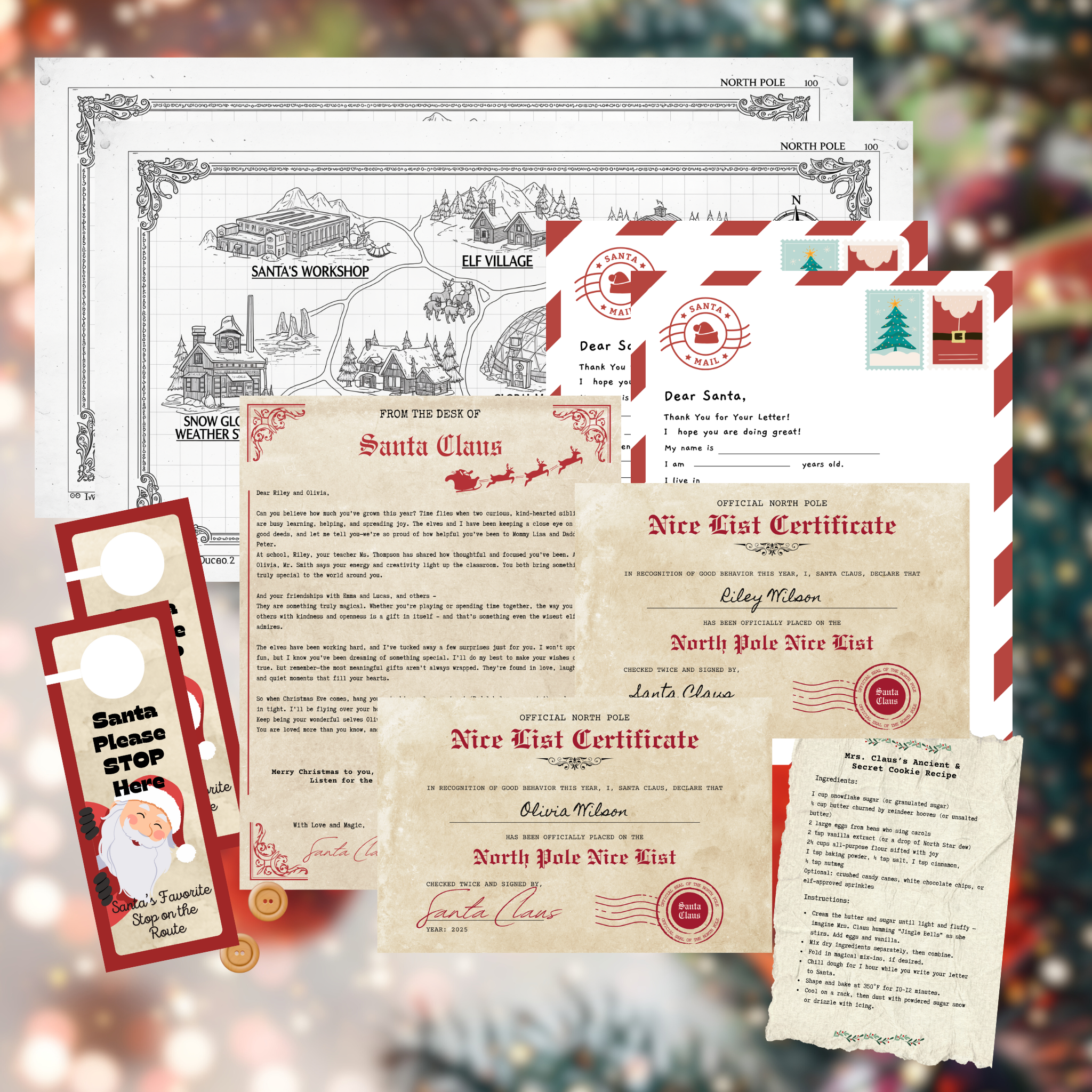 Santa’s Magical Letter Package - For 2 Very Special Children