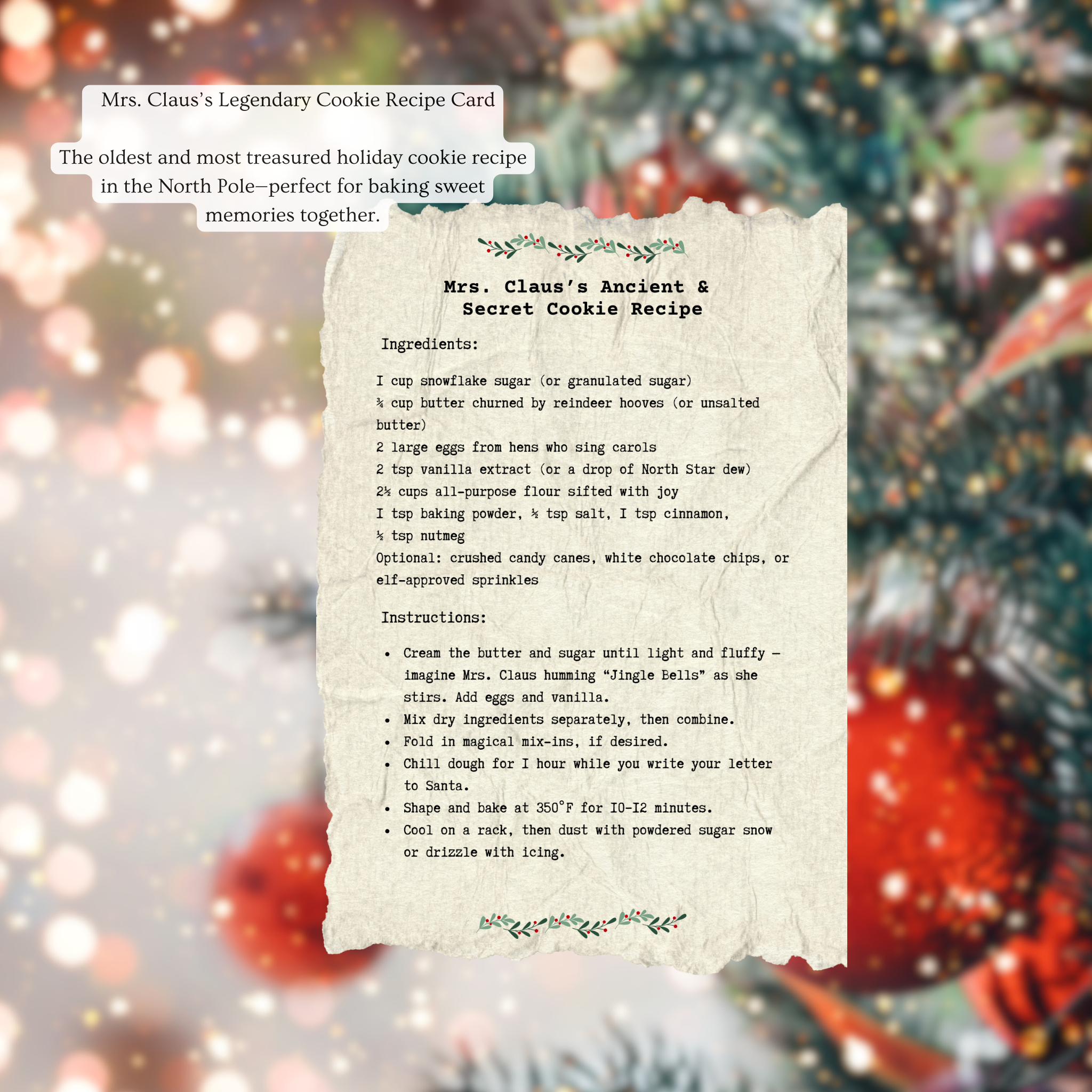 Santa’s Magical Letter Package - For 2 Very Special Children