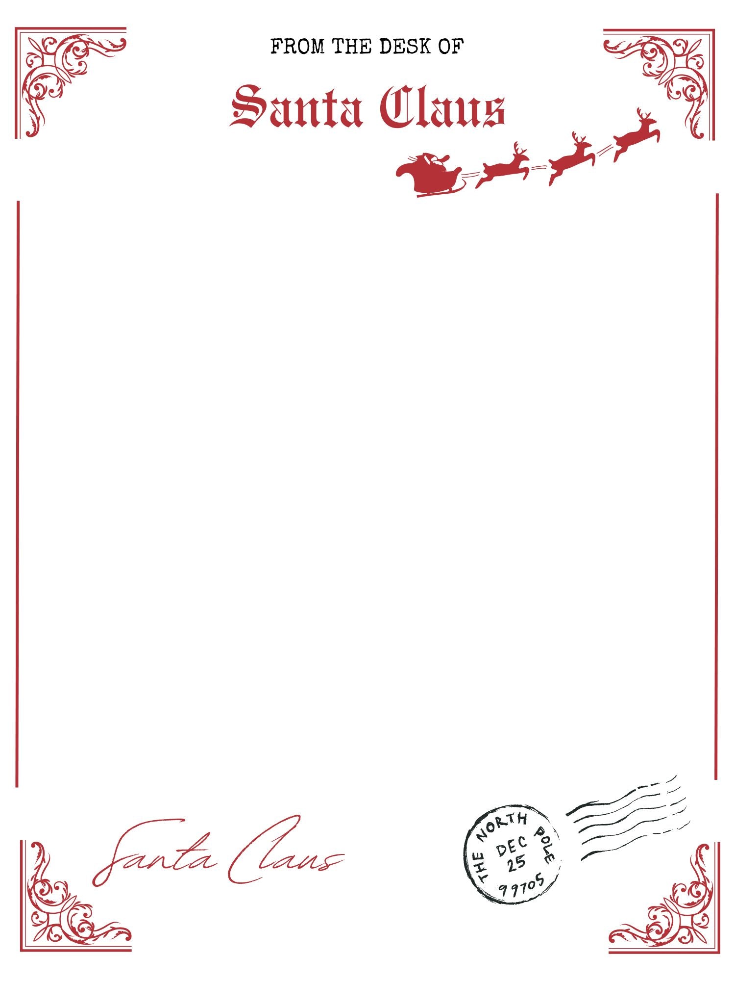 Your Own Text - Santa’s Magical Letter Package